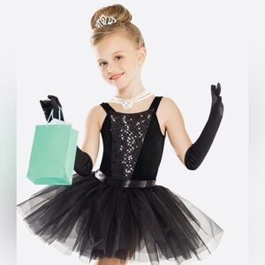 Revolution Black Sequin Tutu Costume
